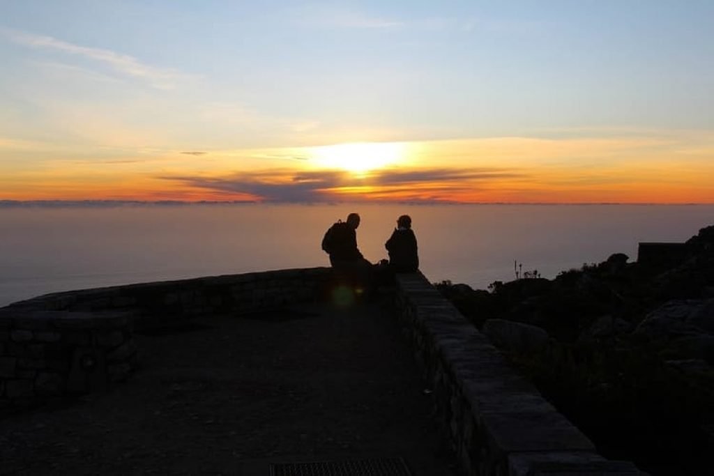 Cape Town Sunset Table Mountain