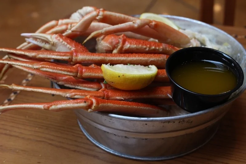 seafood at the buffet in jackpot nevada