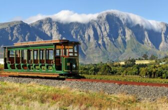 wine tram franshoek