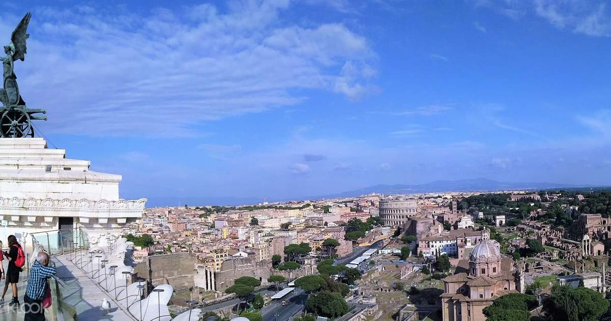 Rome Skip the Line Colosseum and Vittoriano Tour