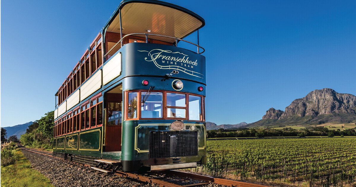 From Cape Town: Franschhoek Wine Tram Hop-on Hop-off