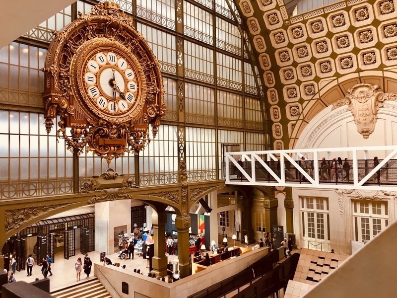 Musee d'Orsay Museum in Paris, France