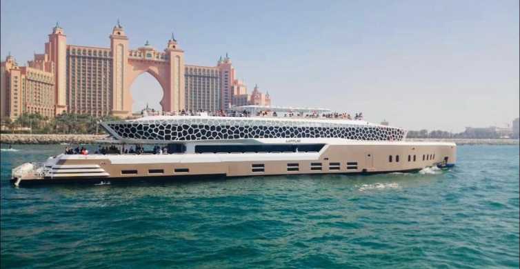 Dubai: 2-Hour Mega Yacht Tour with Buffet Dinner