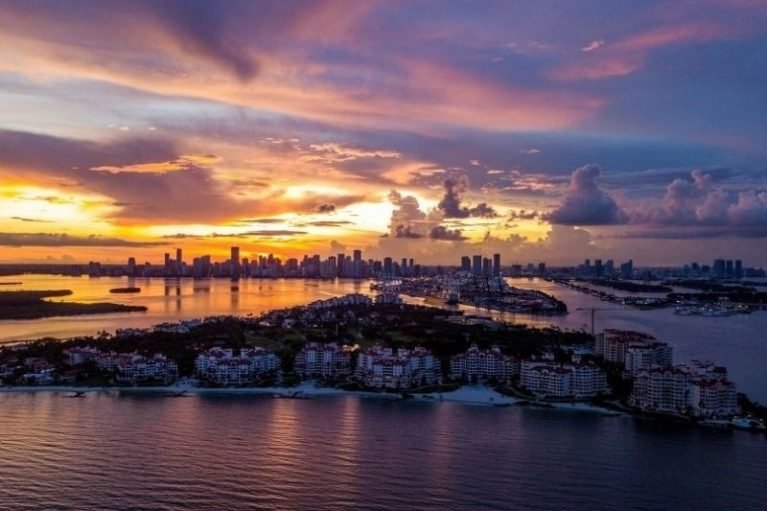 miami skyline sunset cruise