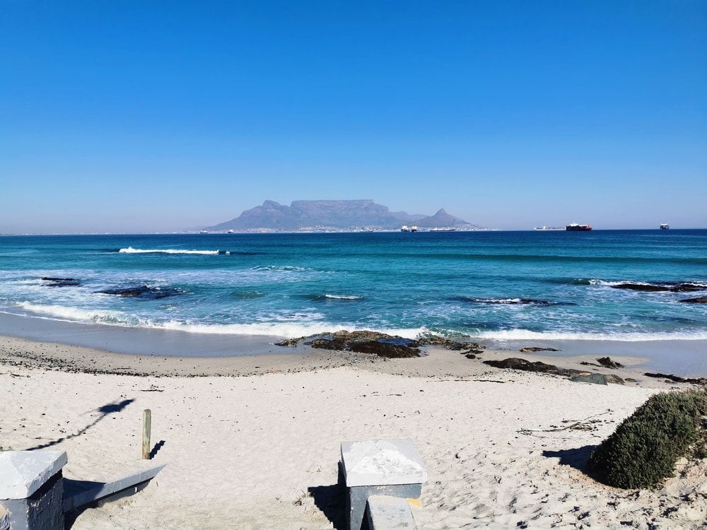 Bloubergstrand beach Cape Town