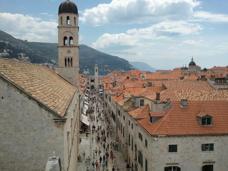 Stradun Old Town in Dubrovnik