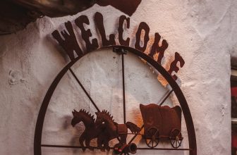 Wild West Welcome Sign