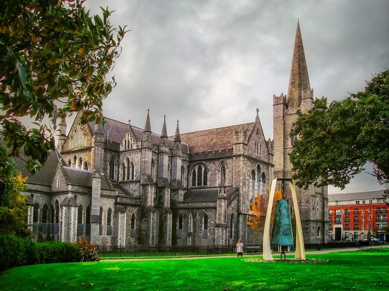 St Patrick's Cathedral in Dublin, Ireland