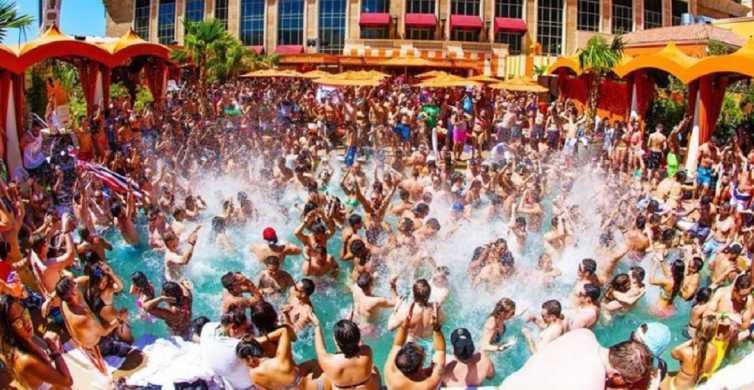 Las Vegas Strip: 3-Stop Pool Party Crawl with Party Bus