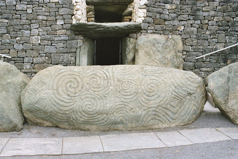 Rock in Newgrange