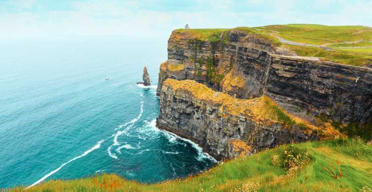 Dublin: Cliffs of Moher, Kilmacduagh Abbey & Galway Day Tour