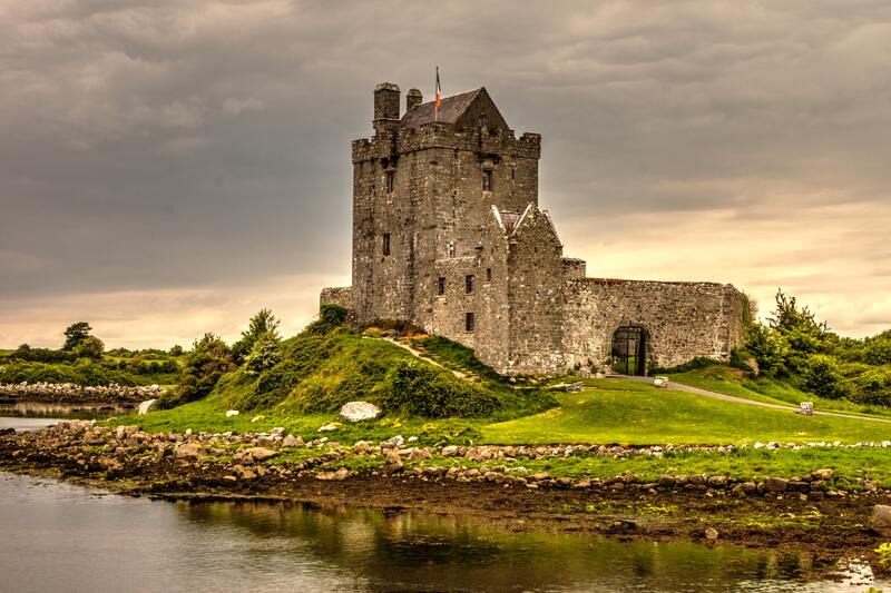 Dungarie castle in Galway