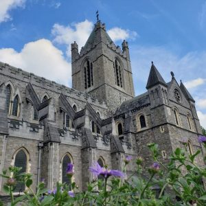 exterior of christ church cathedral dublin