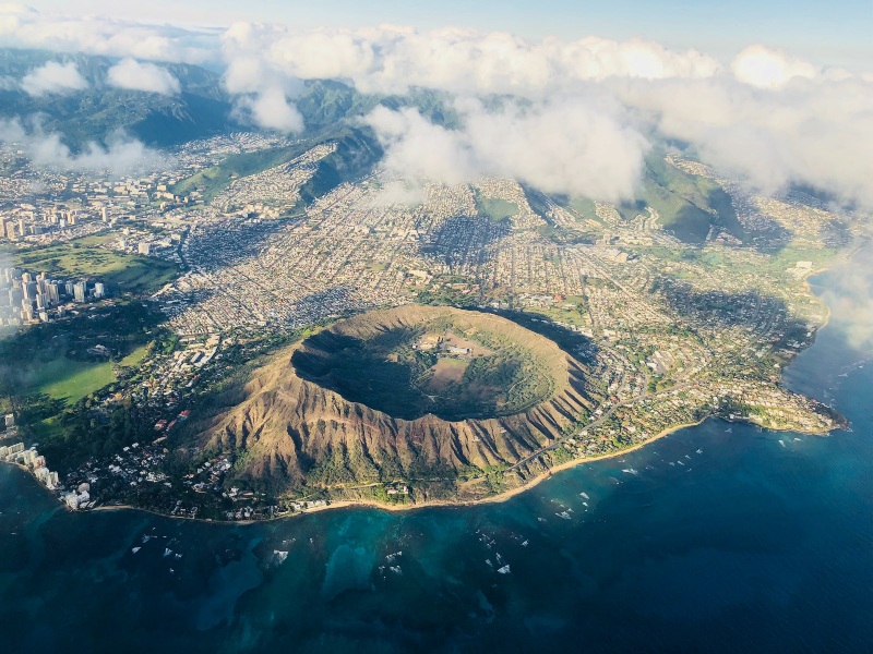 diamon head crater oahu hawaii