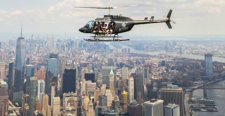 New York: Helicopter Tour with Optional Doors-Off Experience