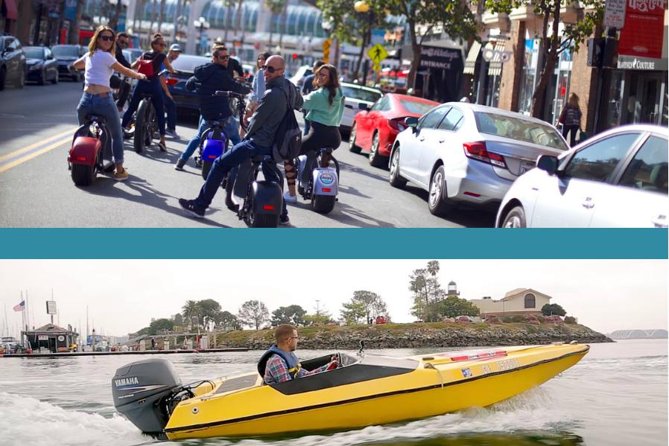 Super Saver: Self-Guided Speed Boat Adventure & iRide GPS Guided ScooterTour