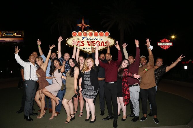 Open Bar Party Bus Nightclub Crawl in Las Vegas