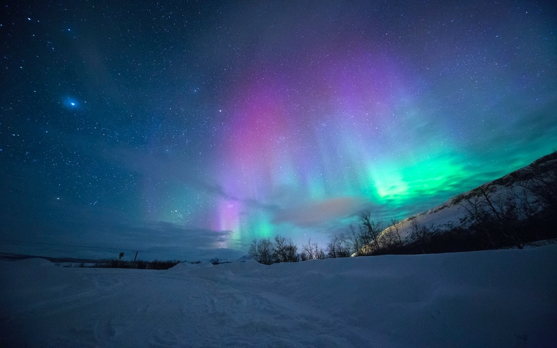 The Northern Lights, Aurora Borealis in Norway