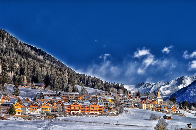 The best time to visit France to go skiing is in winter. 