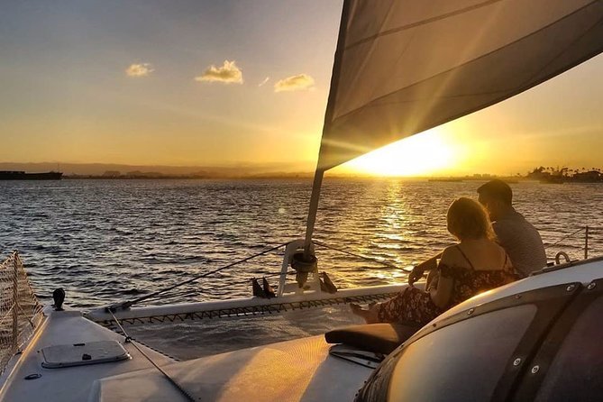 San Juan Catamaran Sunset Sail with Drinks Included