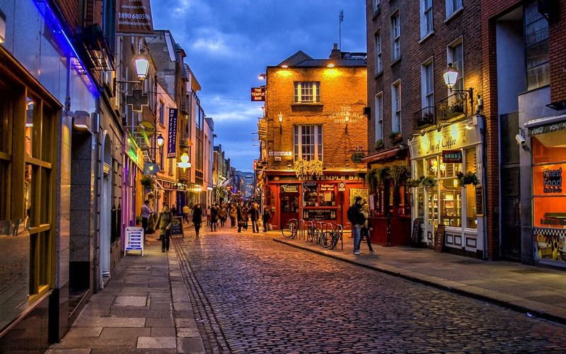 A street in Dublin