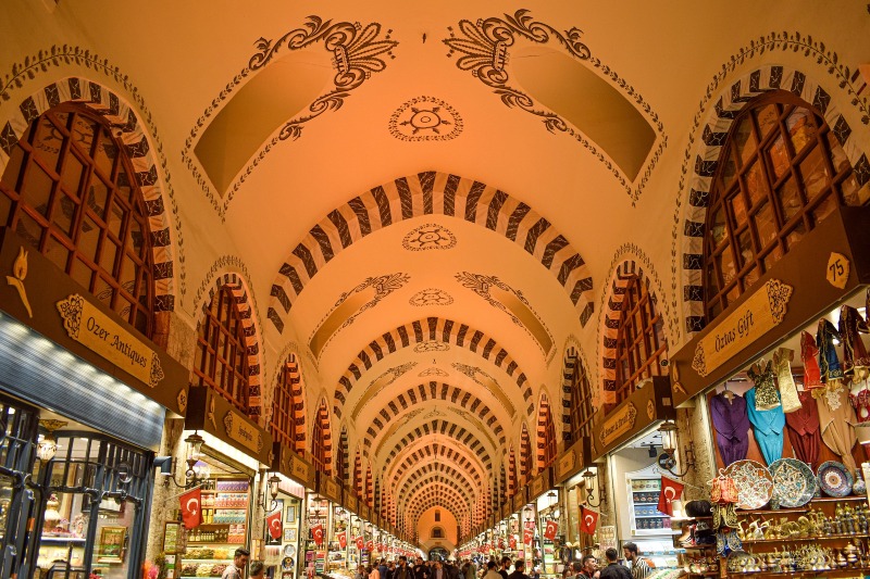 inside the grand bazaar istanbul