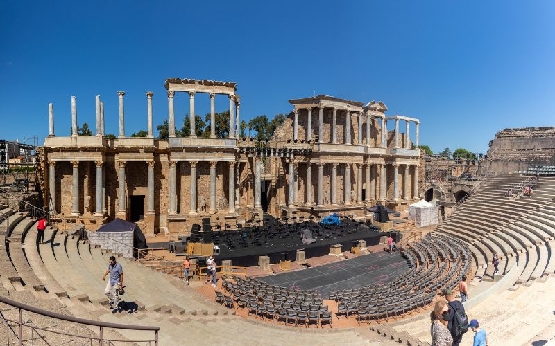 Roman Amphitheatre in Mérida Spain