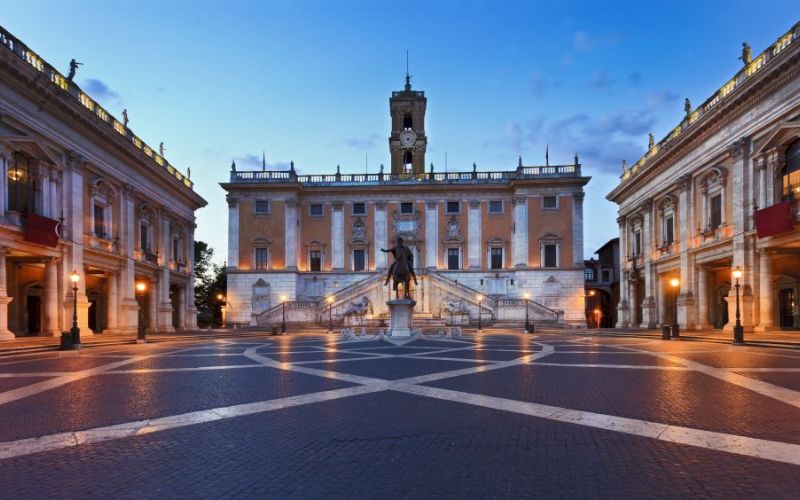 Campidoglio Square in Rome