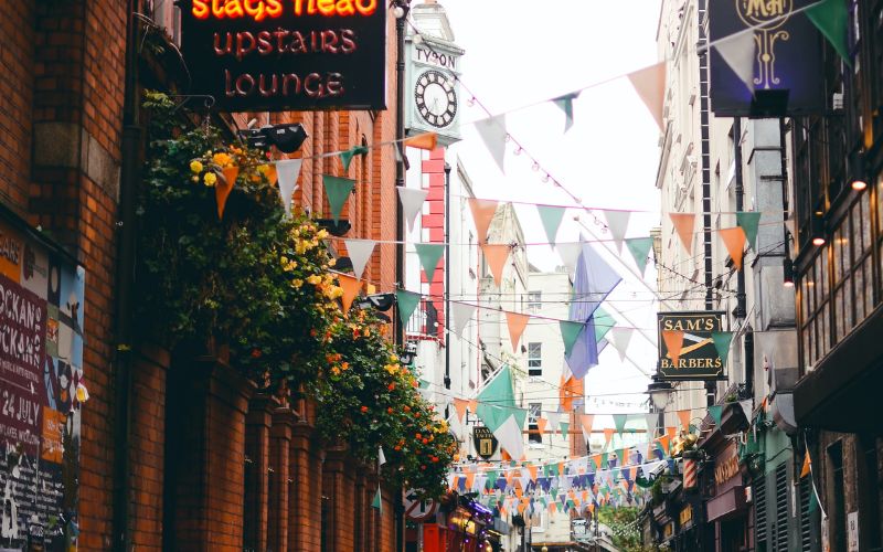 Street in Dublin.