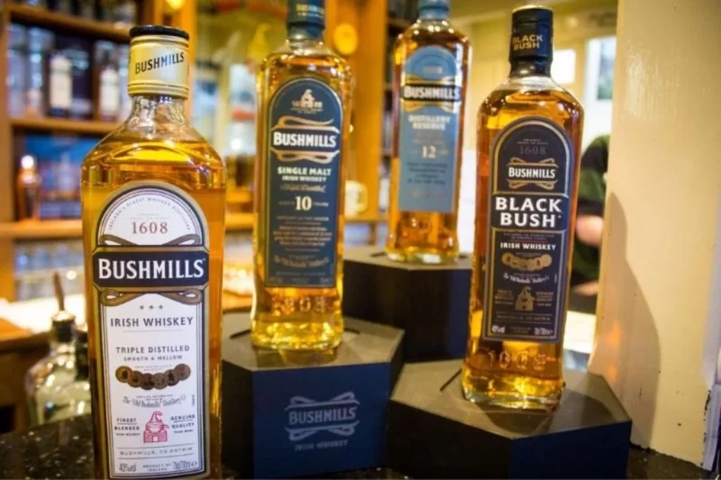 bushmills-whiskey-tasting-selection