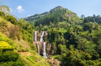 View of Ramboda Falls