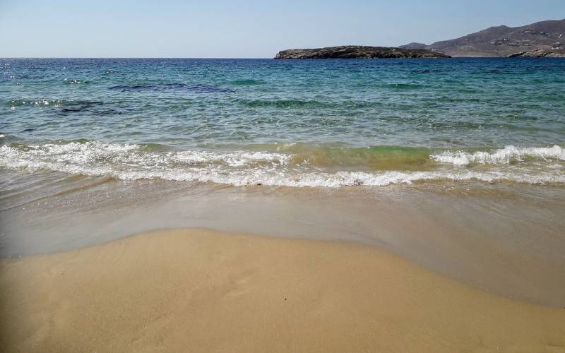 A beach on Syros Island