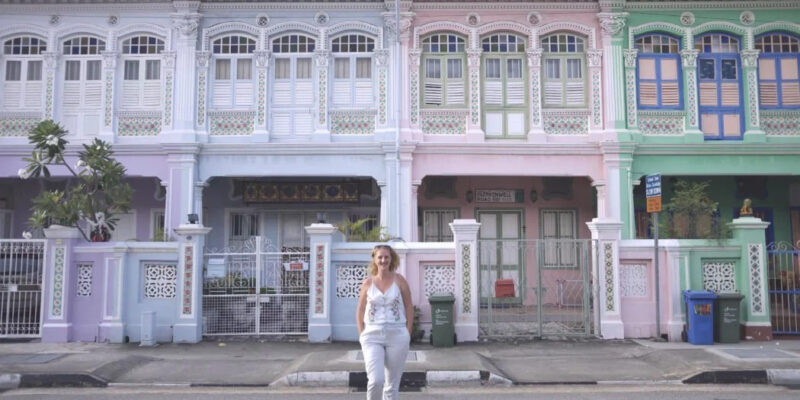 Koon Seng Road – Most Colourful Houses In Singapore